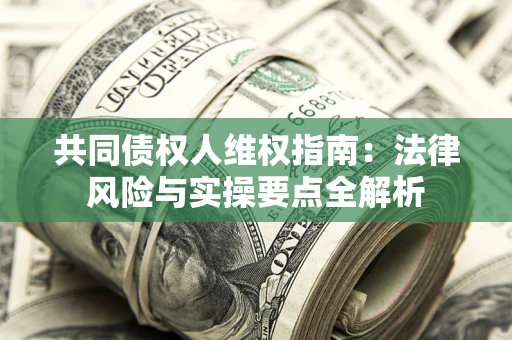 北京共同债权人维权指南：法律风险与实操要点全解析